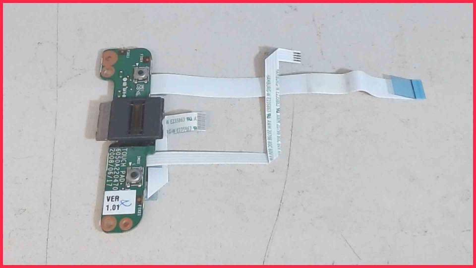 Finger Sensor Board Print Touchpad Switch Fujitsu Esprimo X9515